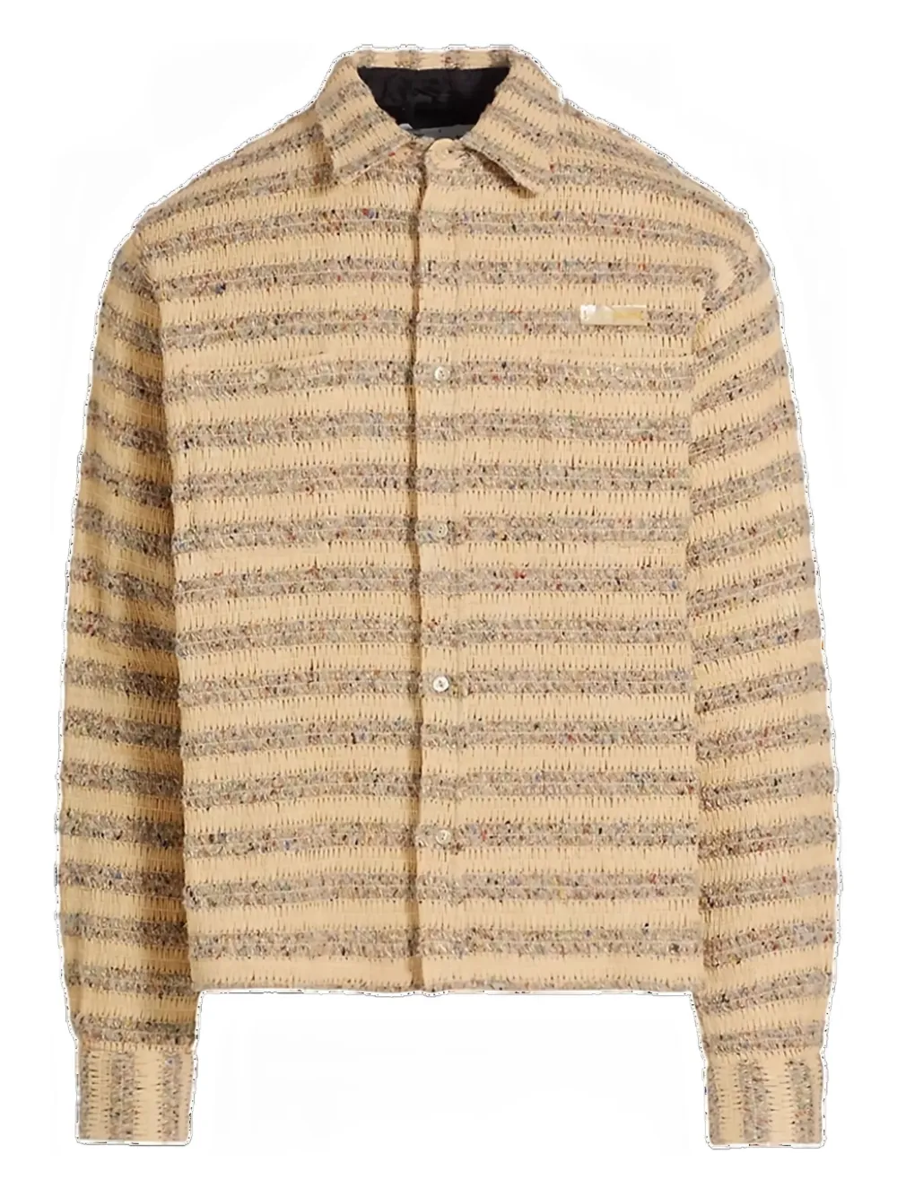 striped tweed jacket