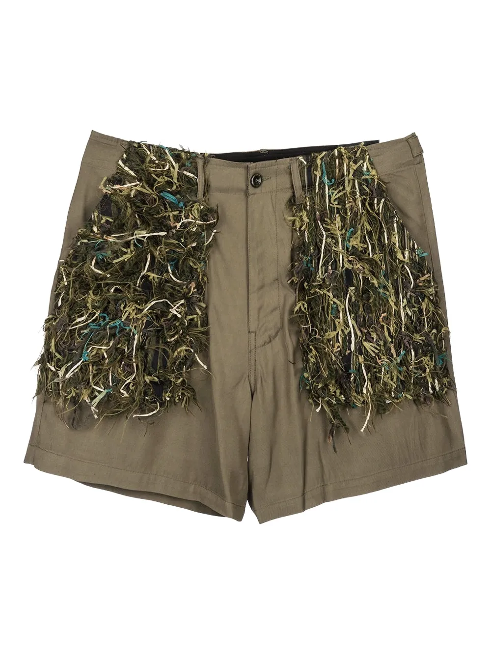 4SDESIGNS short à ornements | vert | Image 1