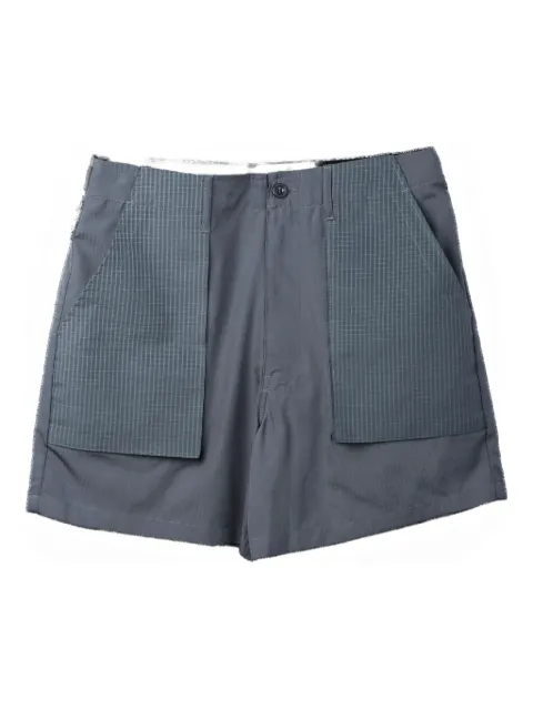 4SDESIGNS cargo-pocket shorts