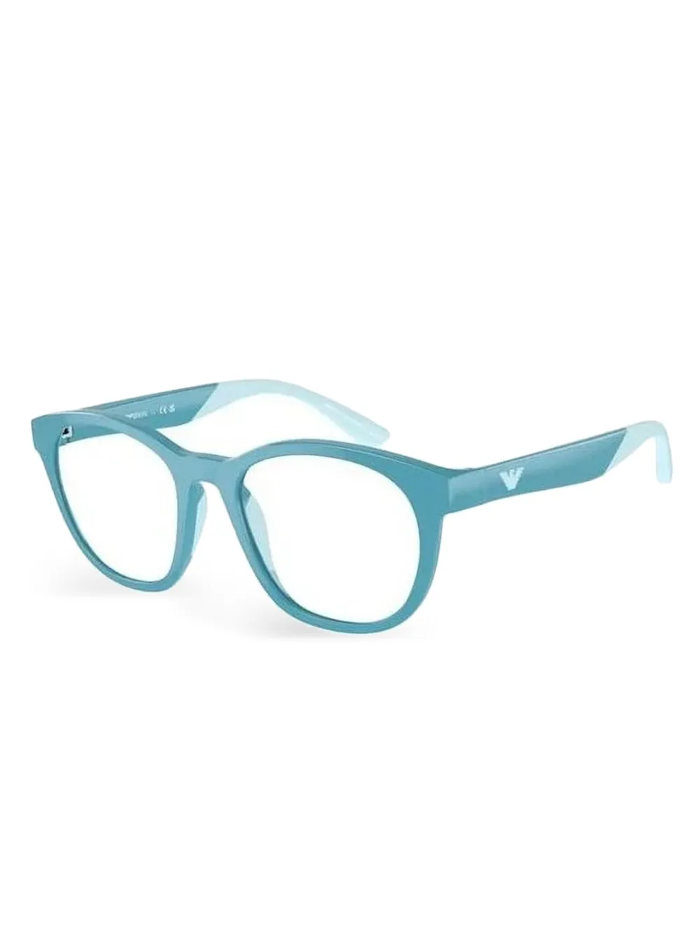 Emporio Armani Bril met rond montuur Blauw