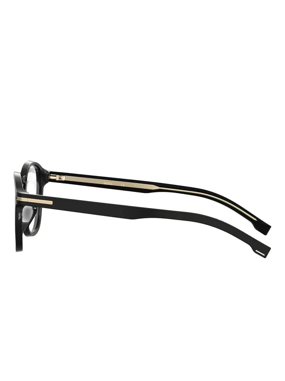 HUGO Bril met rond montuur Zwart