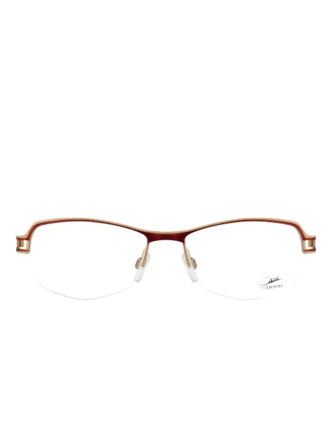 Cazal geometric-frame glasses