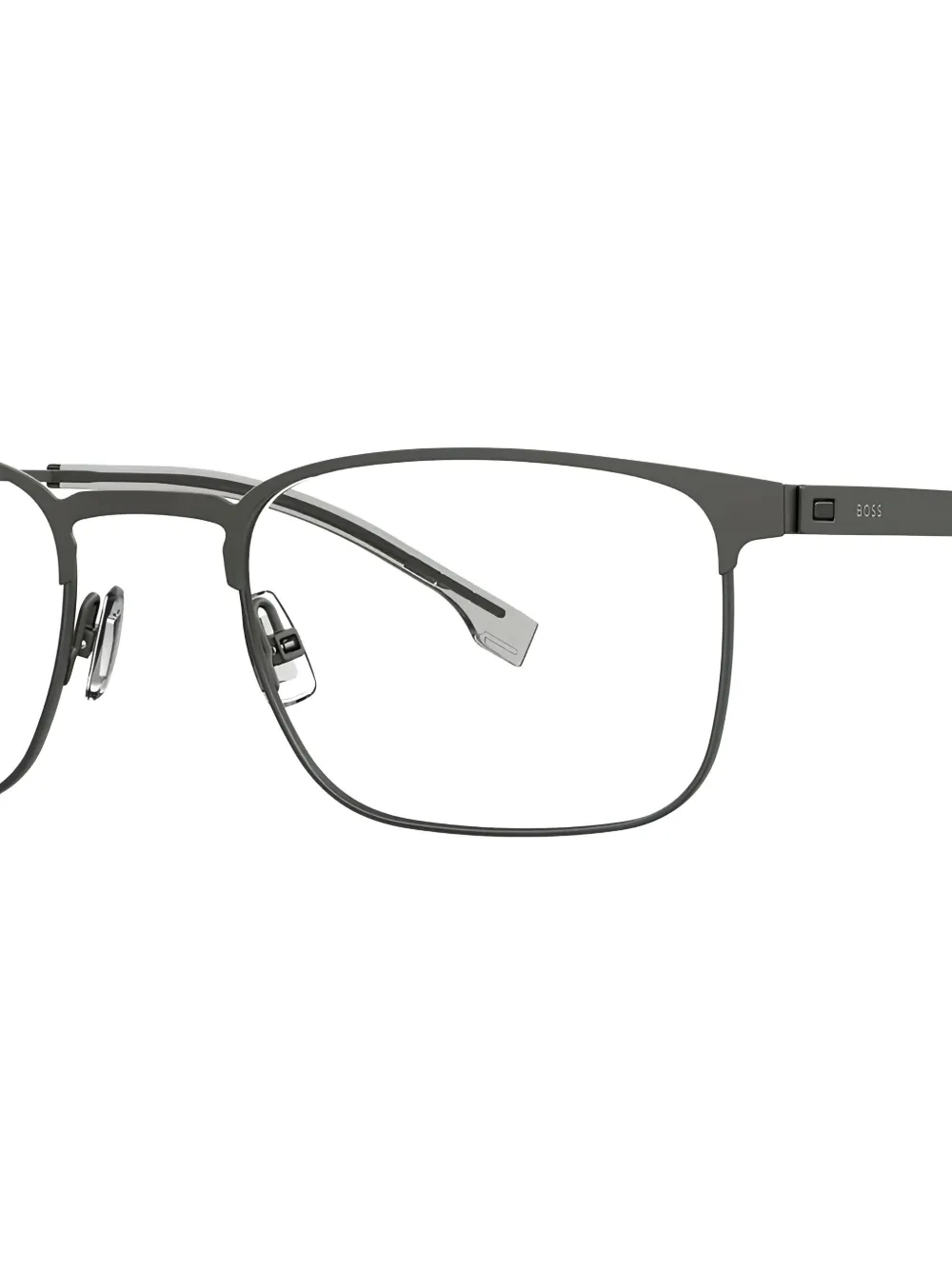 BOSS square frame glasses | Men | Image 2
