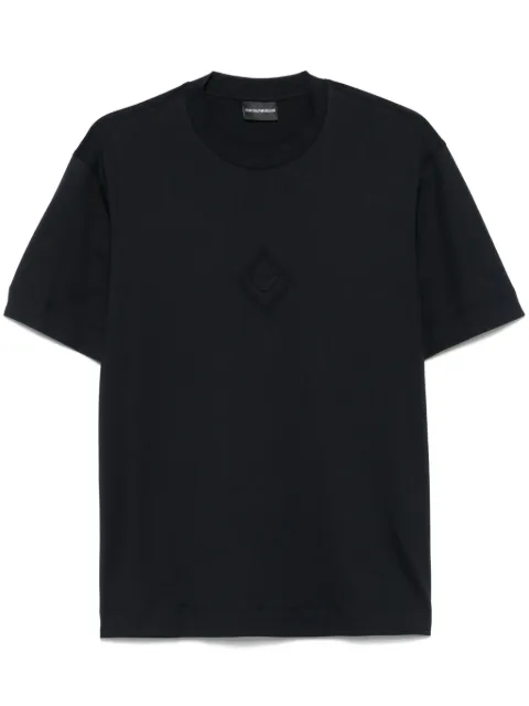 Emporio Armani logo-embossed T-shirt