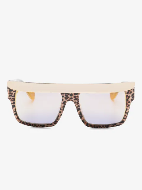 ANNA-KARIN KARLSSON gold-tone leopard sunglasses