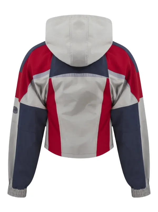 Martine Rose Shrunken Sports Jacket | Grey | FARFETCH