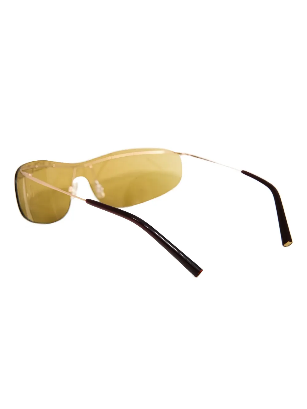 Dolce & Gabbana Eyewear Zonnebril met randloos montuur Goud