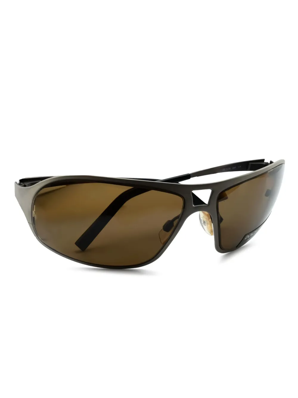 Dolce & Gabbana Eyewear Zonnebril met geometrisch montuur Zilver