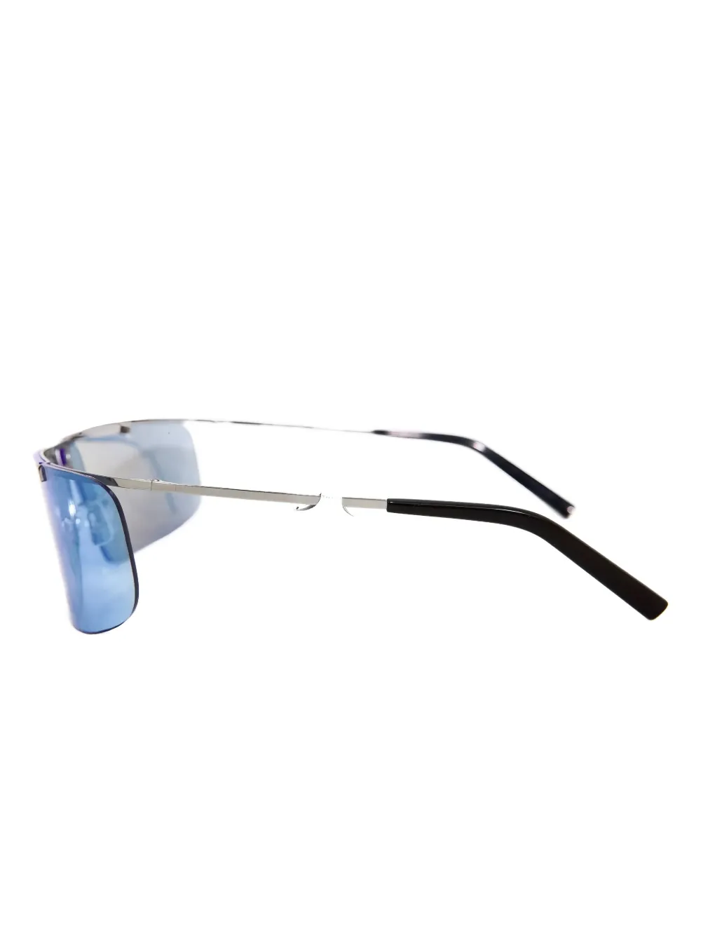 Dolce & Gabbana Eyewear Zonnebril met rechthoekig montuur Blauw