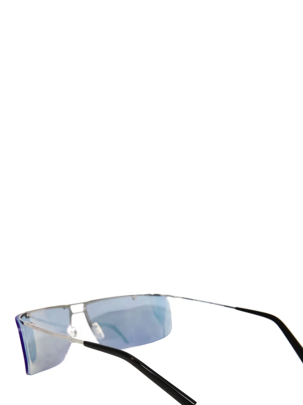 Dolce & Gabbana Eyewear Zonnebril met rechthoekig montuur Blauw
