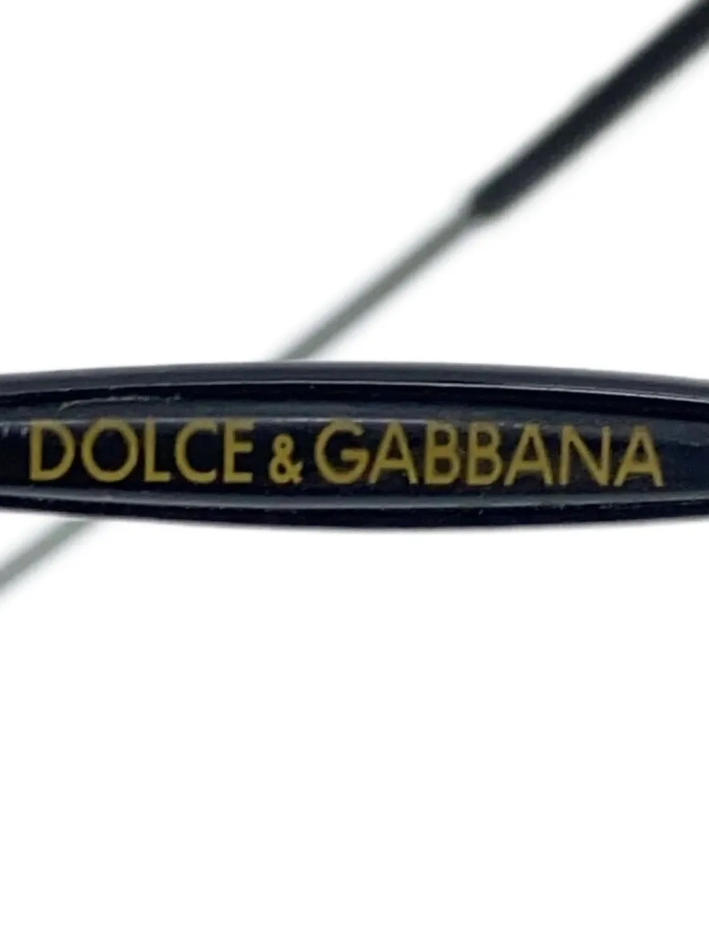 Dolce & Gabbana Eyewear 491 zonnebril met browline montuur Zwart