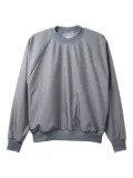 4SDESIGNS raglan-sleeve crew-neck sweatshirt - Grey