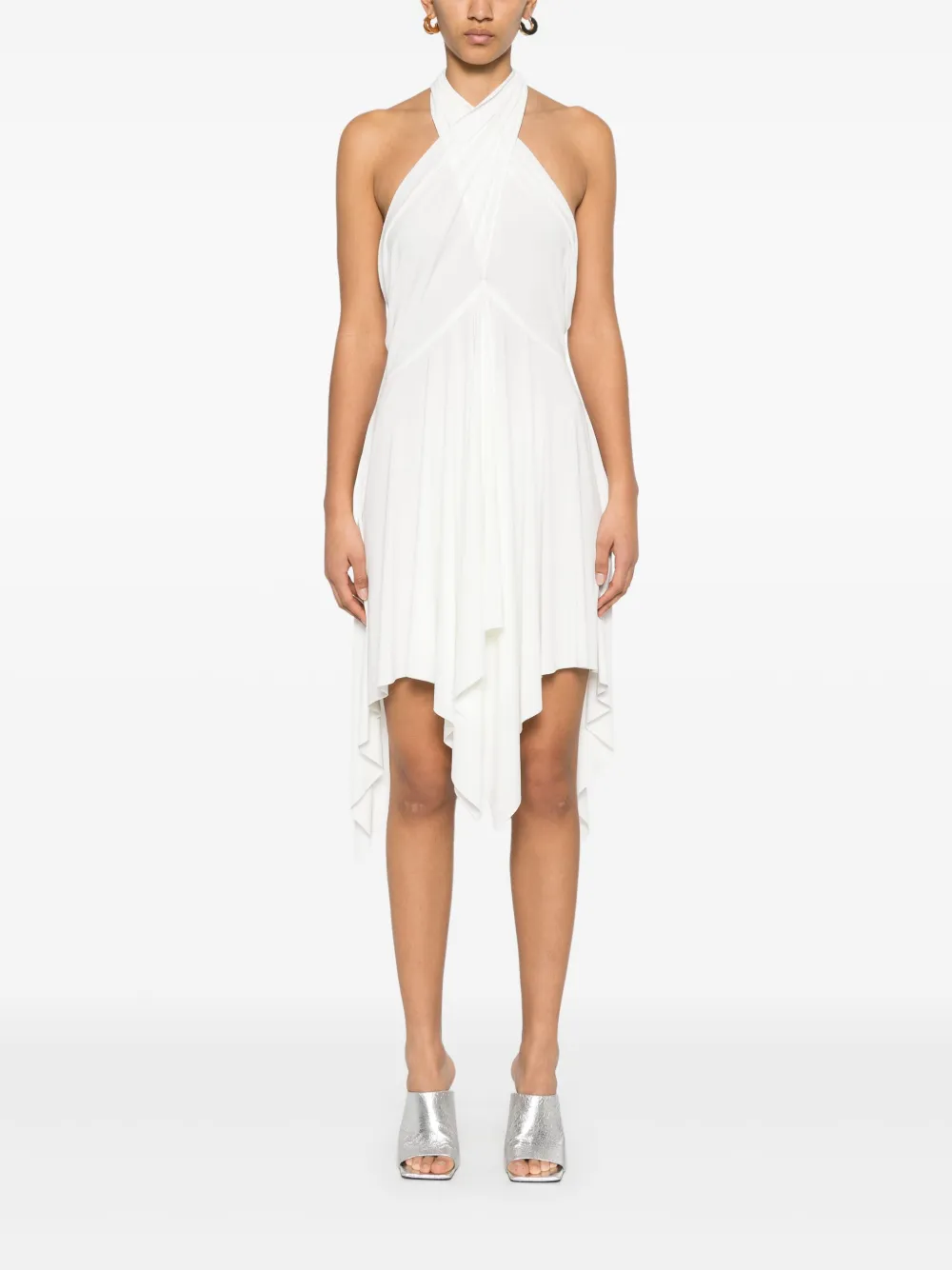 Norma Kamali Convertible Mini Dress | White | FARFETCH