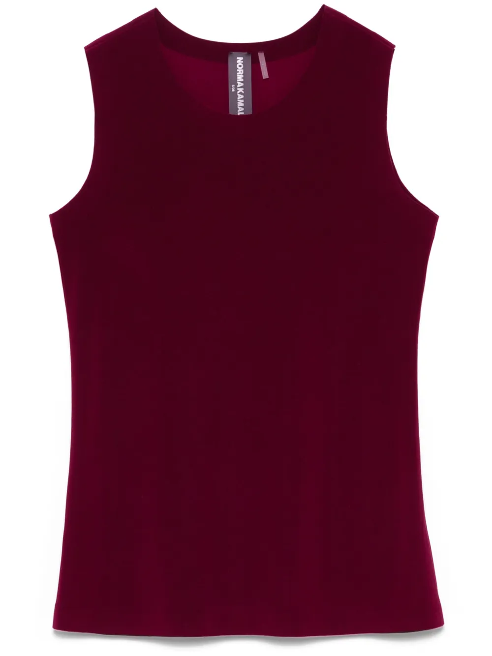 Norma Kamali Tanktop met ronde hals Paars