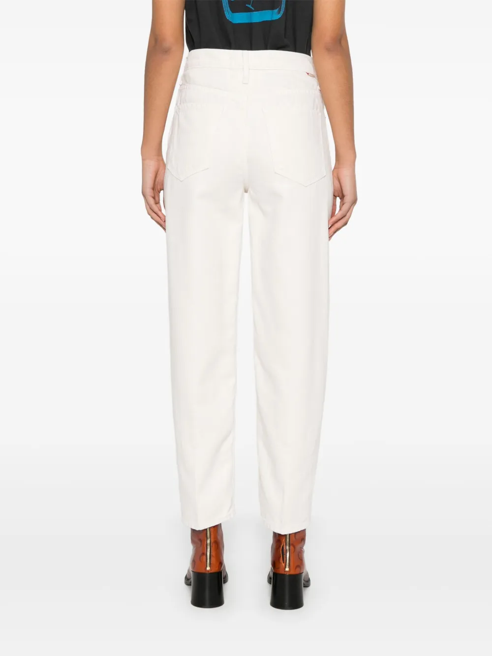 MOTHER The Peeler enkeljeans Beige