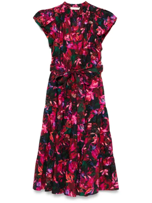 Robe Ottilie à coupe mi-longue - Ulla Johnson - Modalova