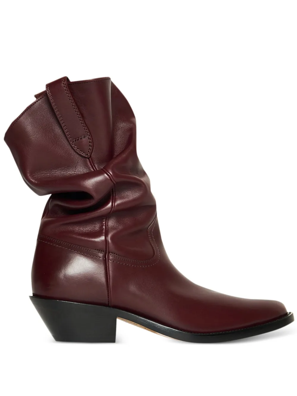 Maison Margiela 55mm Tabi Western boots Red