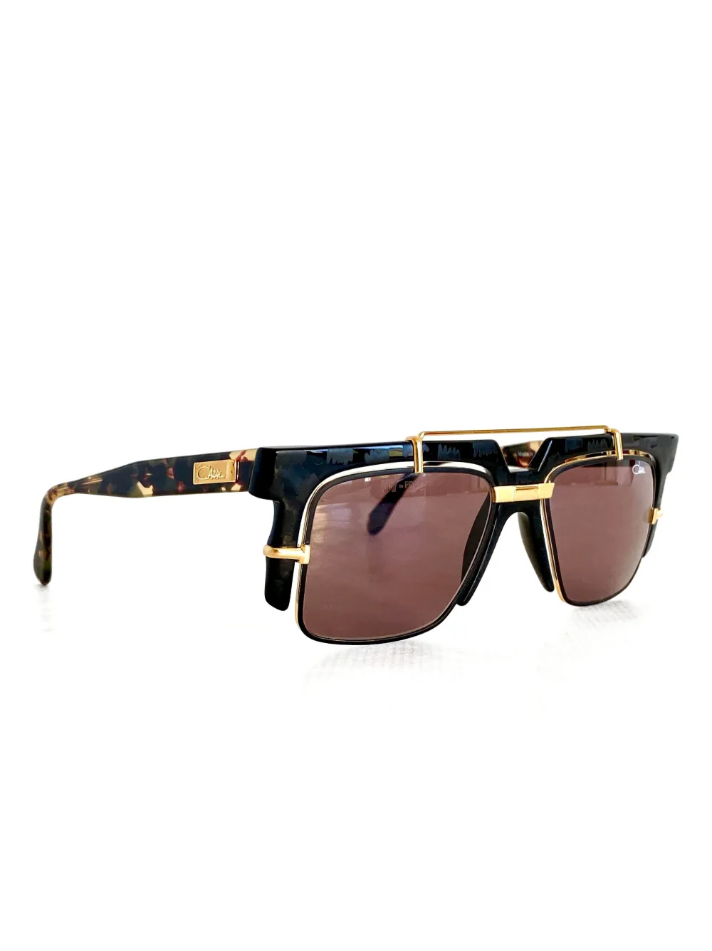 Cazal square-frame sunglasses - Zwart