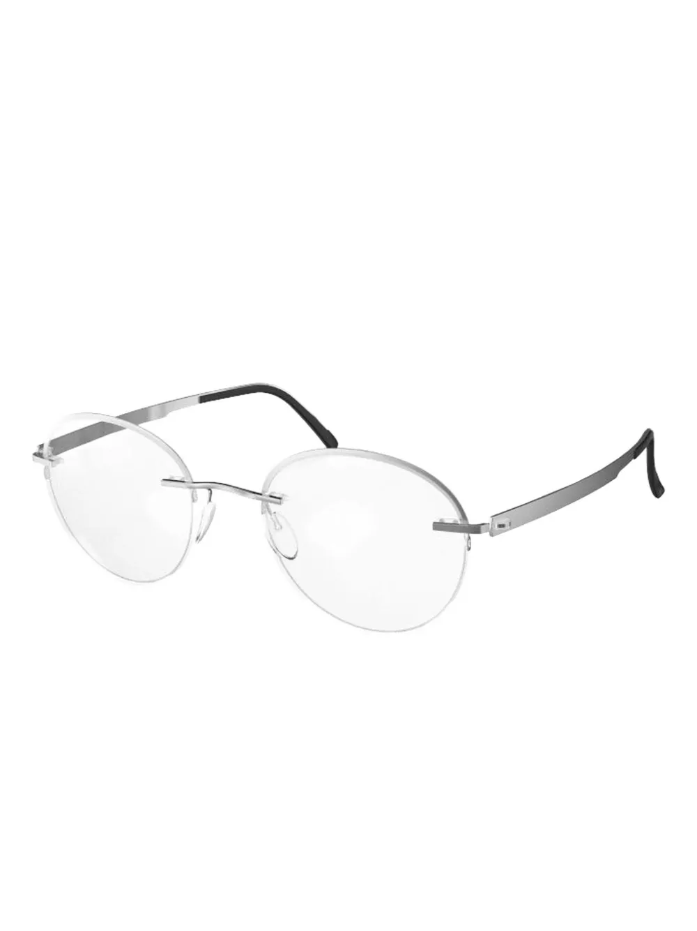 Silhouette rimless oval-frame glasses | Men | Image 2