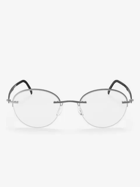 Silhouette rimless oval-frame glasses