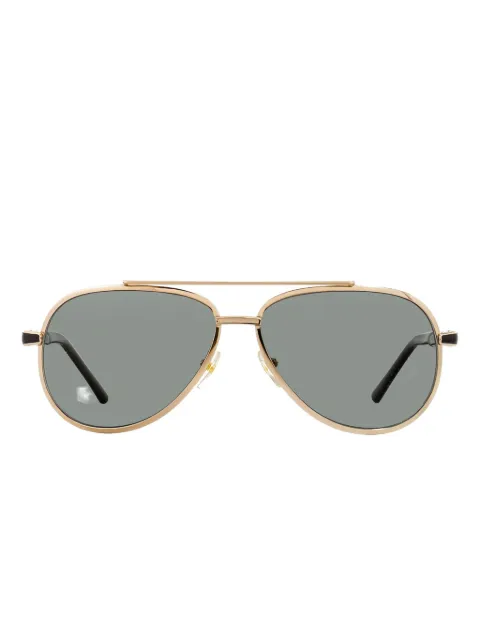 Montblanc pilot-frame sunglasses