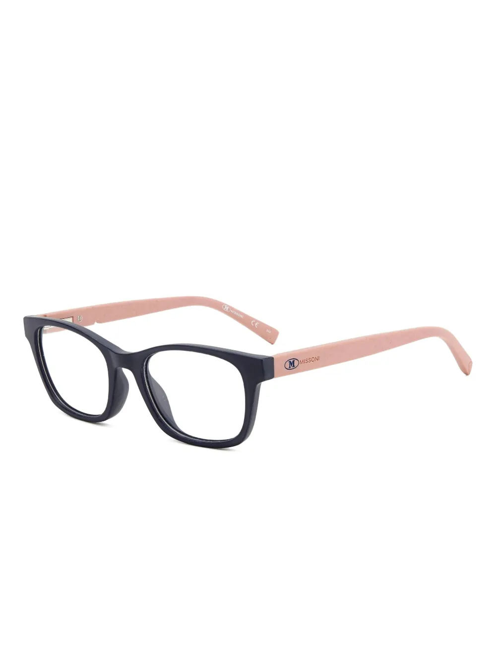  Missoni Eyewear Rectangle-frame Glasses - Blue 