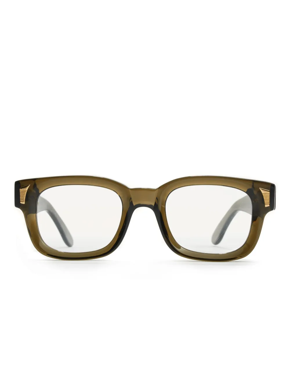 Family Affair rectangle-frame glasses | Green | Image 1