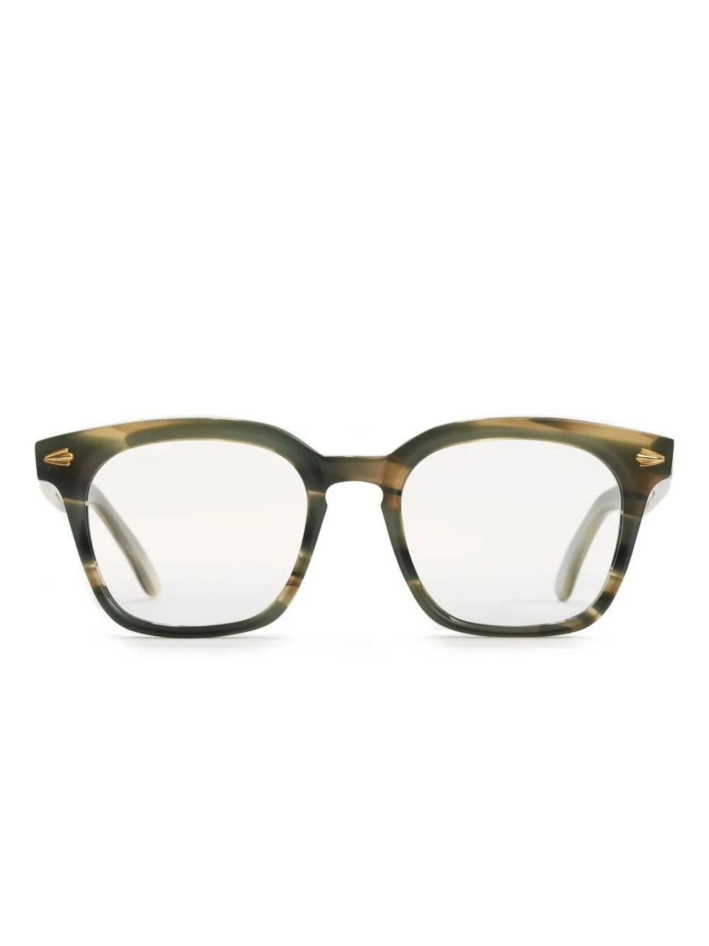 Family Affair square-frame glasses | Green | Image 1