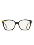 Family Affair square-frame glasses - Black