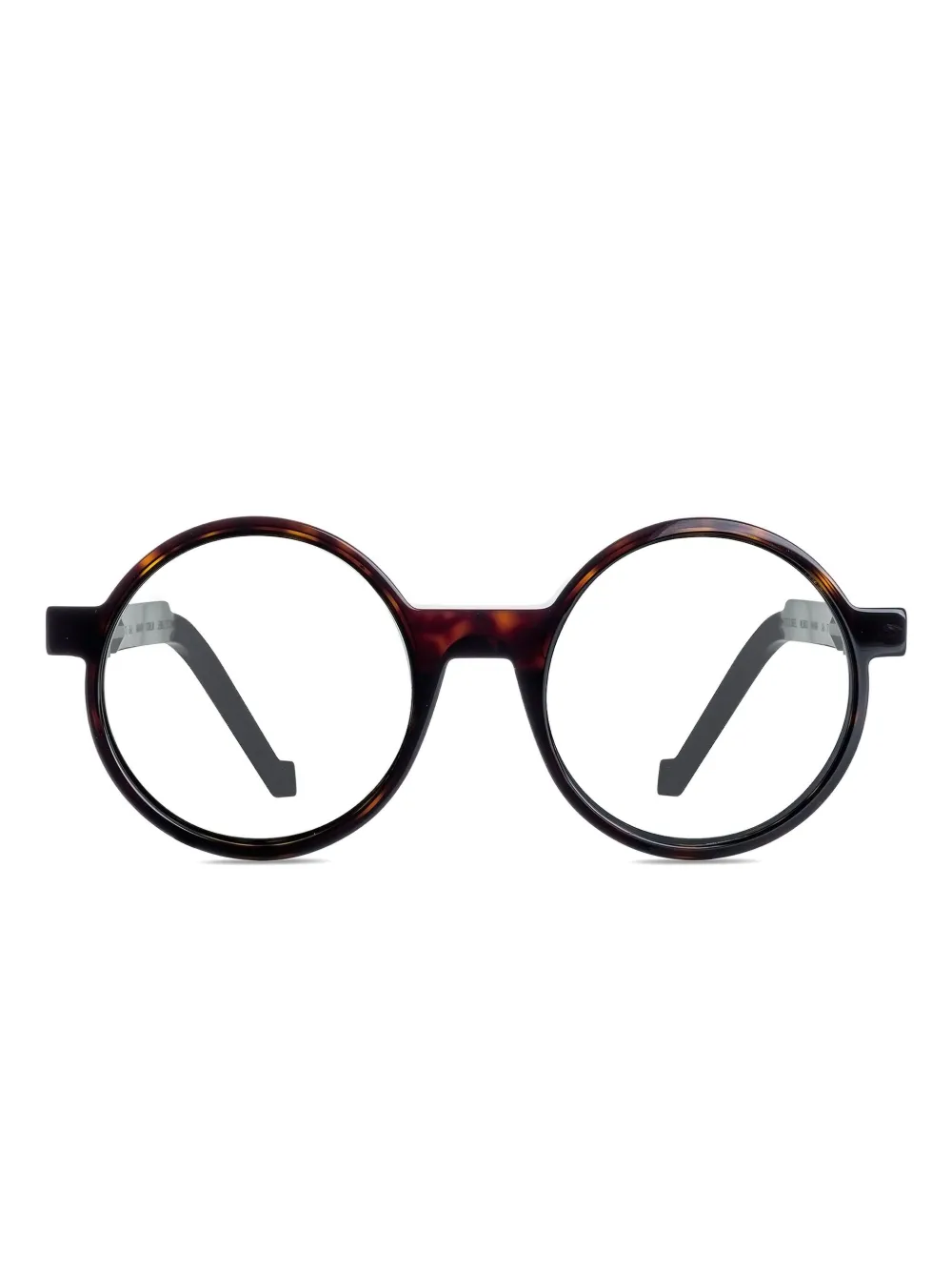 Vava Eyewear Wl0013 Round-frame Glasses In Brown