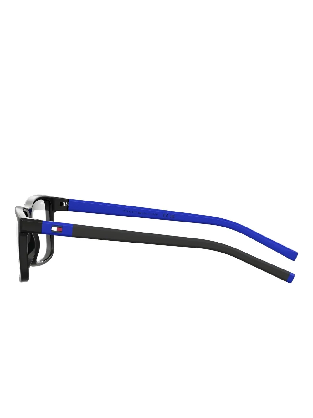 Tommy Hilfiger Bril met rechthoekig montuur Zwart