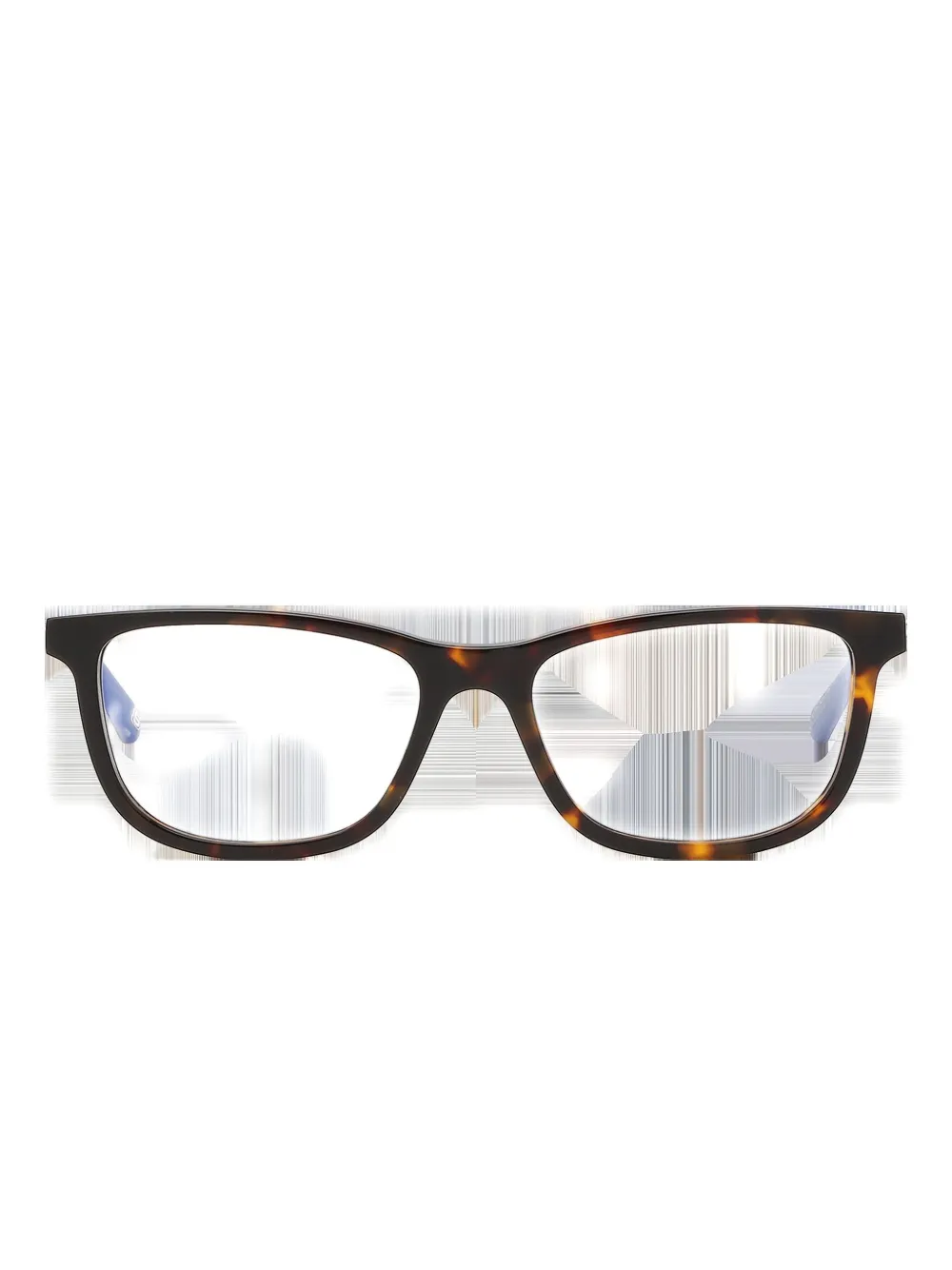 Skechers tortoiseshell square-frame glasses - ブラウン Skechers tortoiseshell square-frame glasses - ブラウン