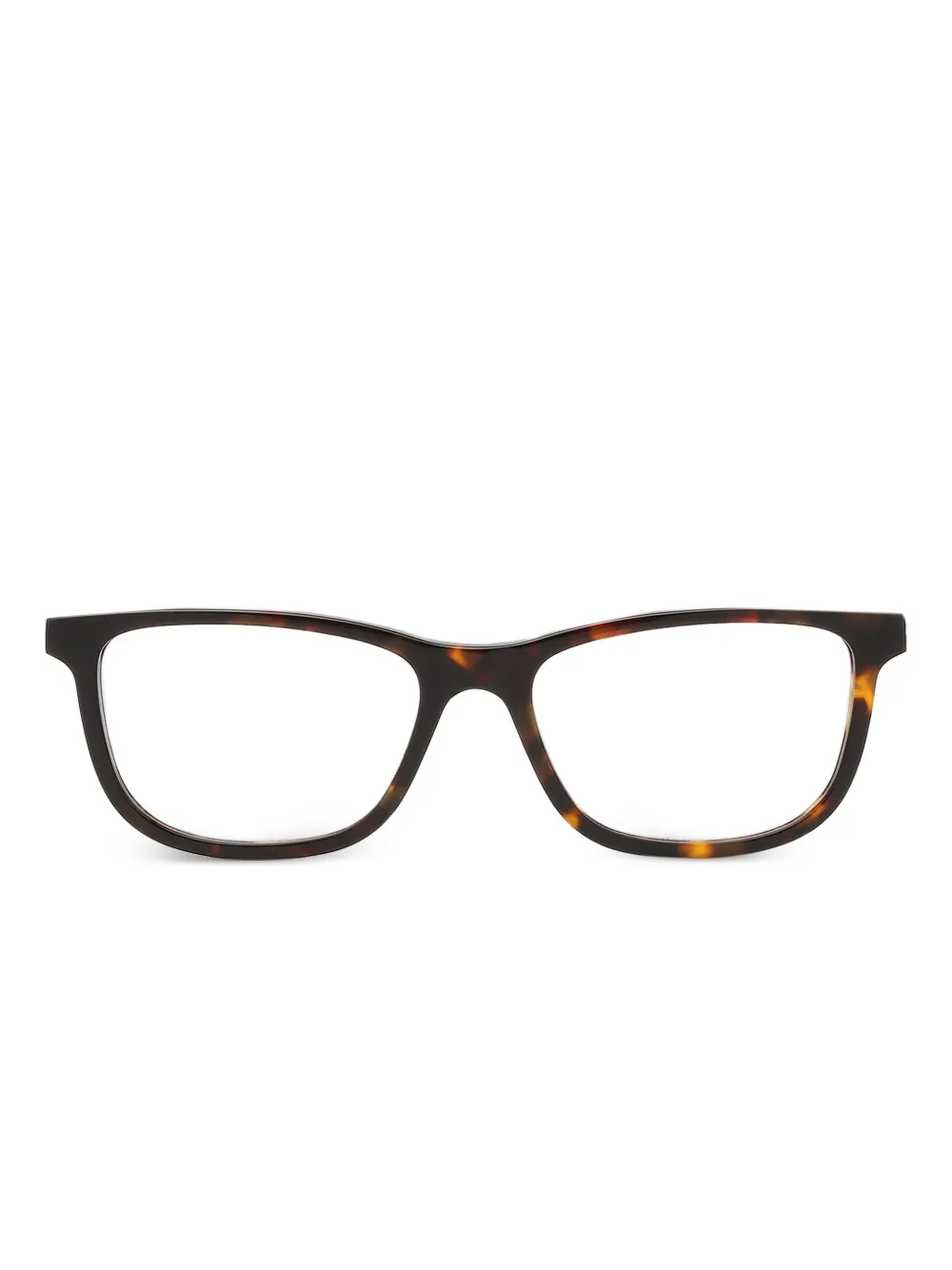 Skechers tortoiseshell-effect rectangle-frame glasses - ブラウン Skechers tortoiseshell-effect rectangle-frame glasses - ブラウン