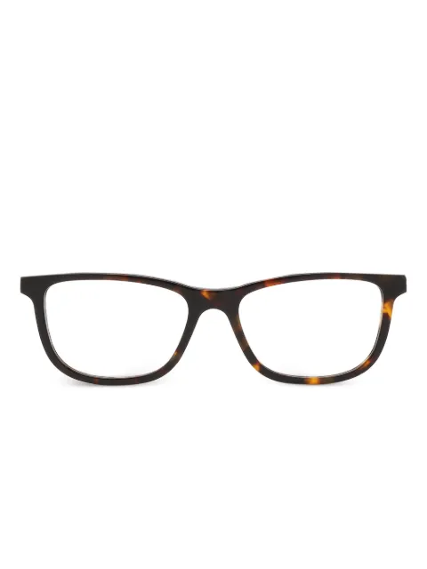 Skechers lentes con armazón rectangular estilo carey