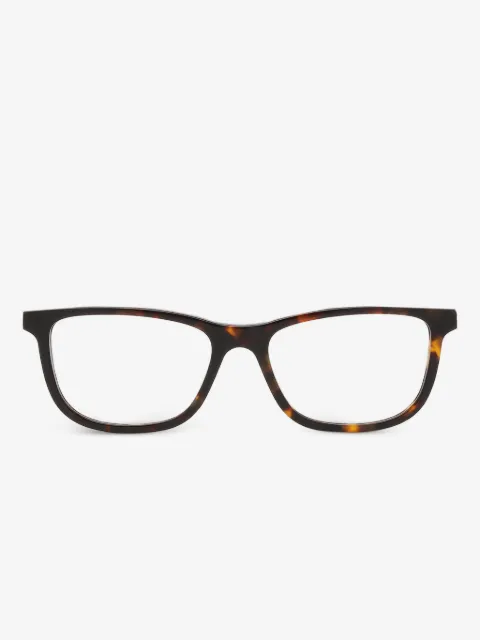 Skechers tortoiseshell-effect rectangle-frame glasses