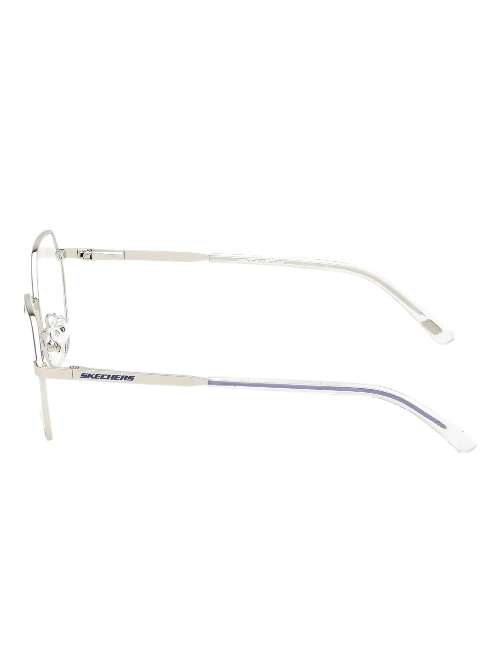 Skechers geometrische bril Zilver