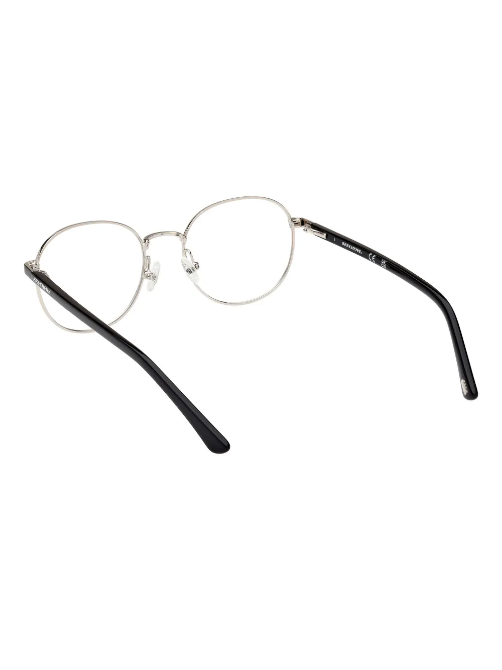 Skechers Bril met rond montuur Zwart