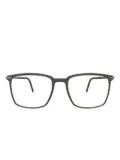 Silhouette square-frame glasses - Black