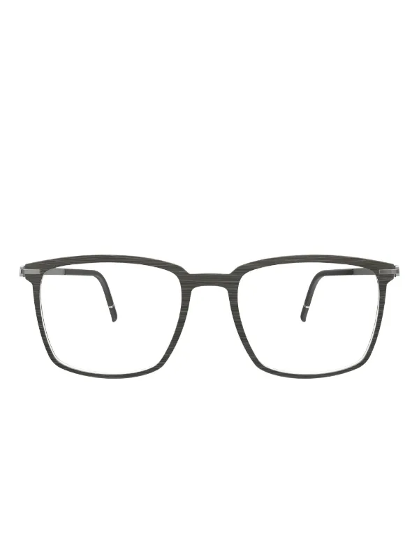 Silhouette Lentes Con Armazón Cuadrada Negro FARFETCH MX