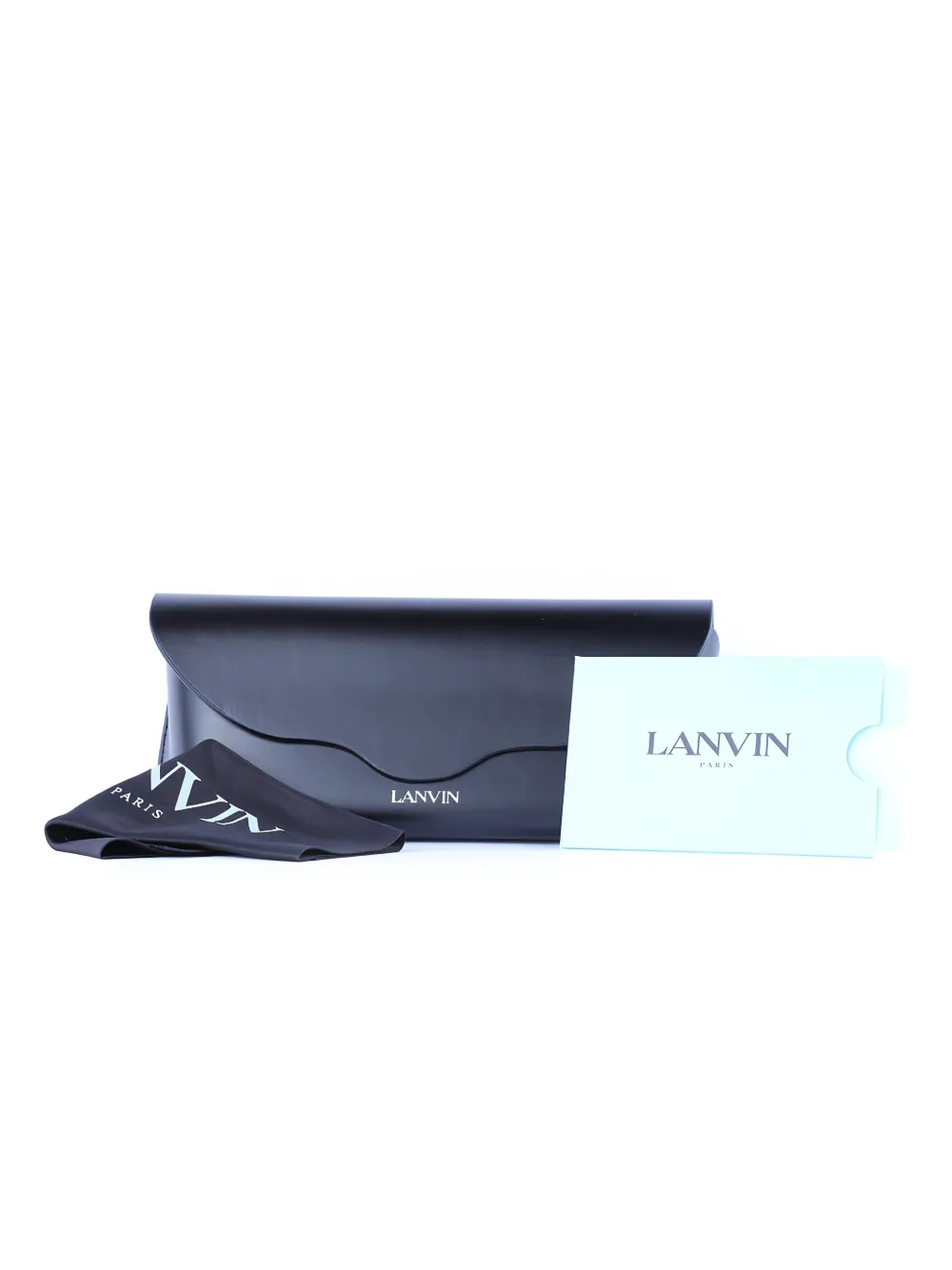 Lanvin Rectangle-frame Glasses In Black