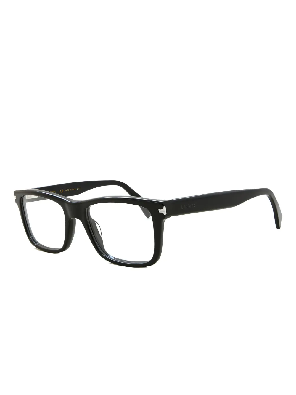 Lanvin Rectangle-frame Glasses In Black