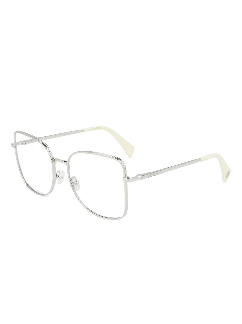 Lanvin geometric-frame glasses | Grey | Image 1