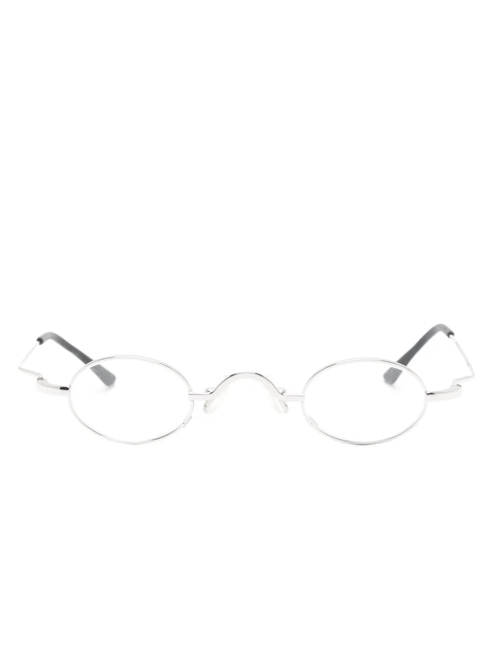 Gouverneur Audigier round-frame sunglasses | Silver | Image 1