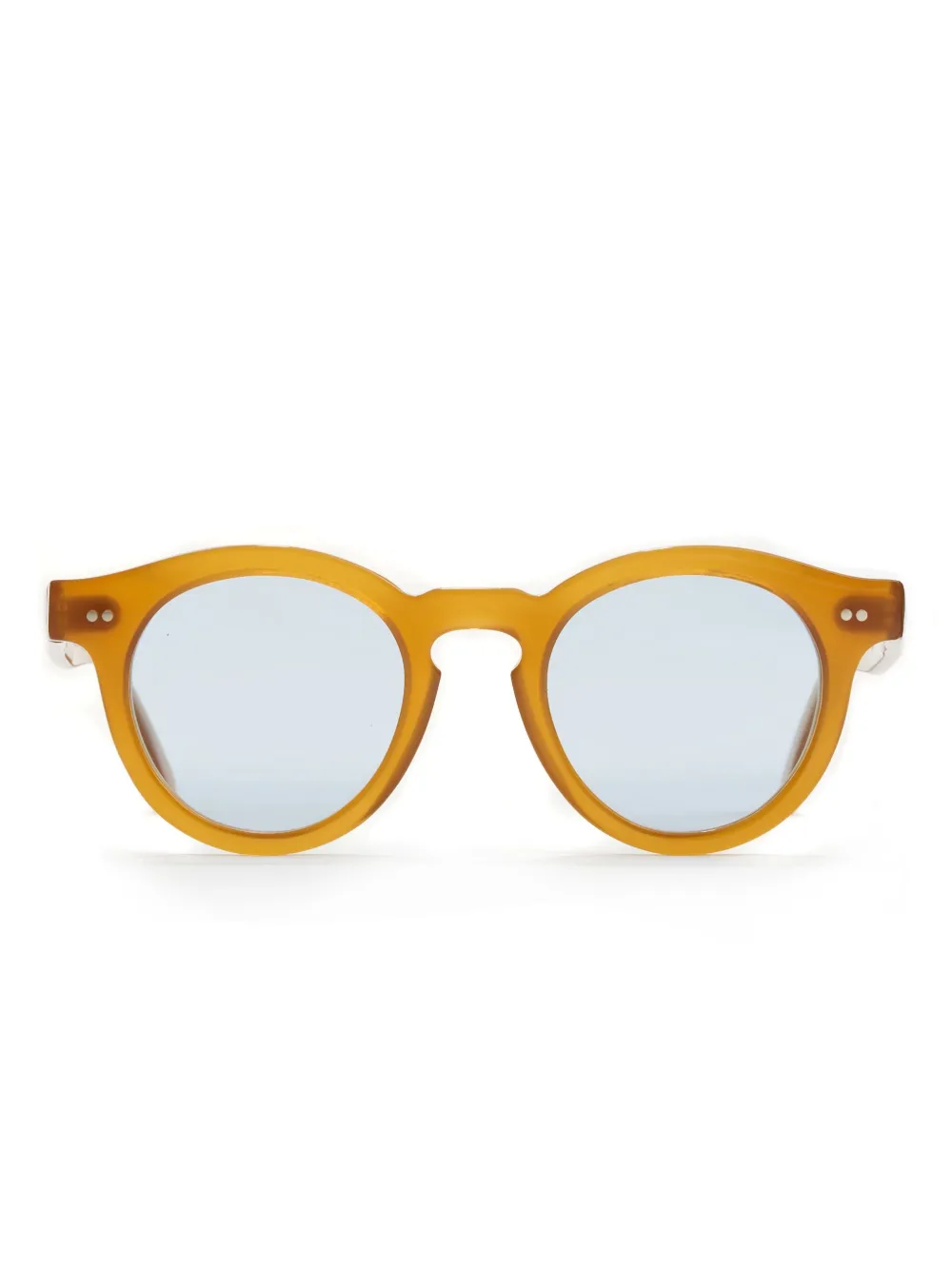 Family Affair ラウンドフレーム サングラス - オレンジ Family Affair ラウンドフレーム サングラス - オレンジ