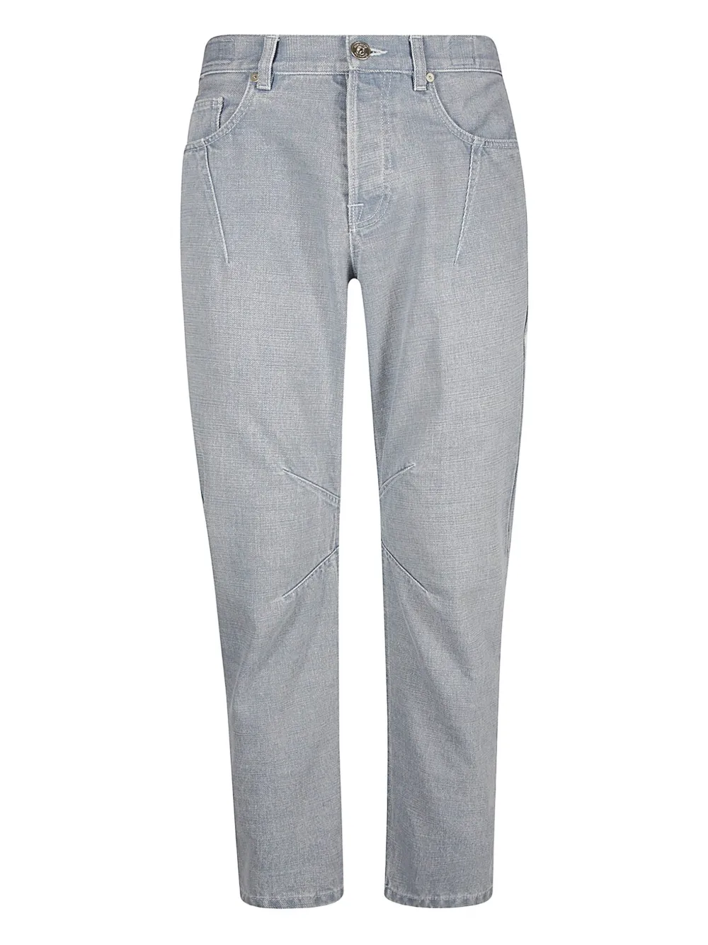 Eleventy darted-front denim jeans - Grigio