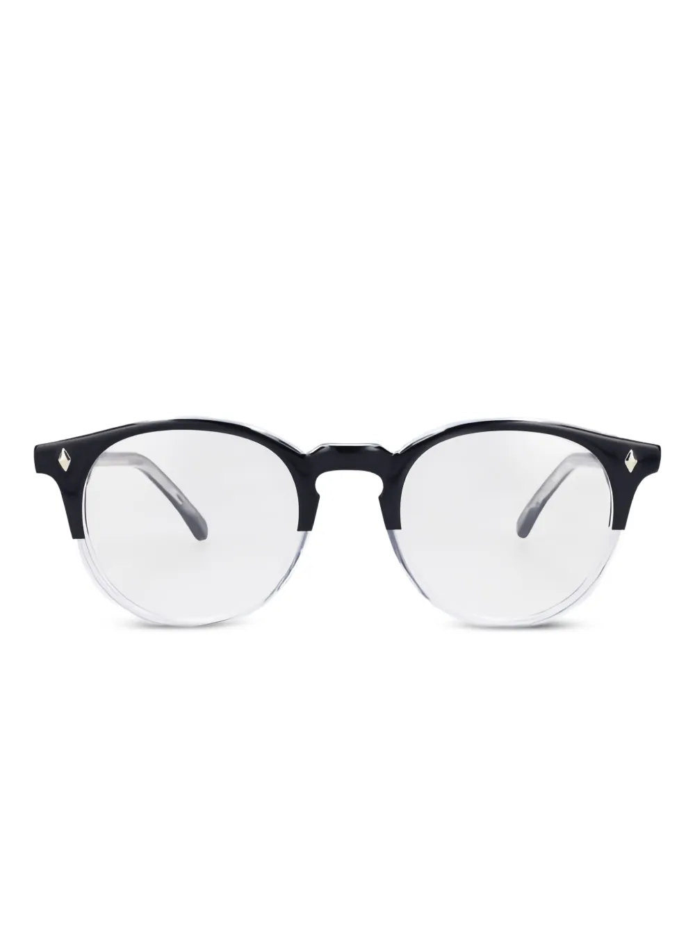 Family Affair ラウンドメガネフレーム - ブラック Family Affair ラウンドメガネフレーム - ブラック