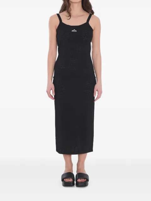 Alexander Wang 3D-logo mesh slip dress