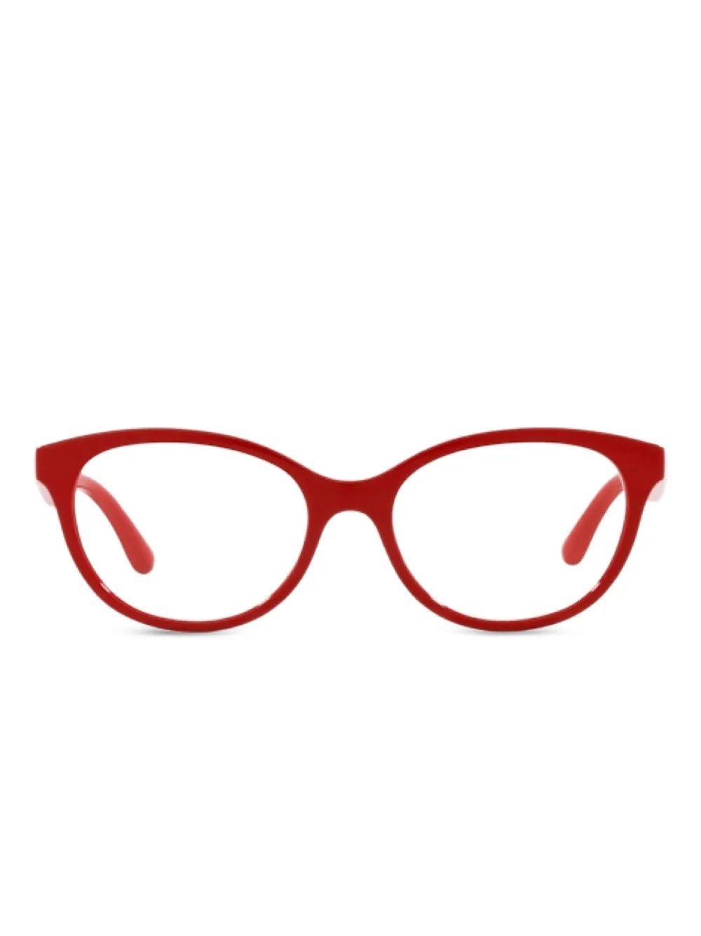 Dolce & Gabbana Eyewear oval-frame glasses - Rosso