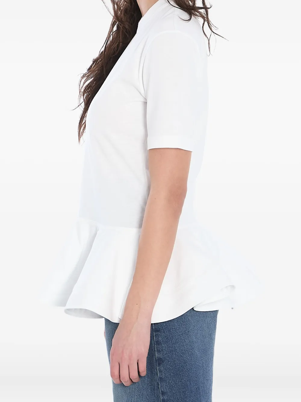 【送料&関税込】Alaia Peplum T-shirt ALAIA - Peplum t-shirt | Leam Roma - Luxury Shopping Online