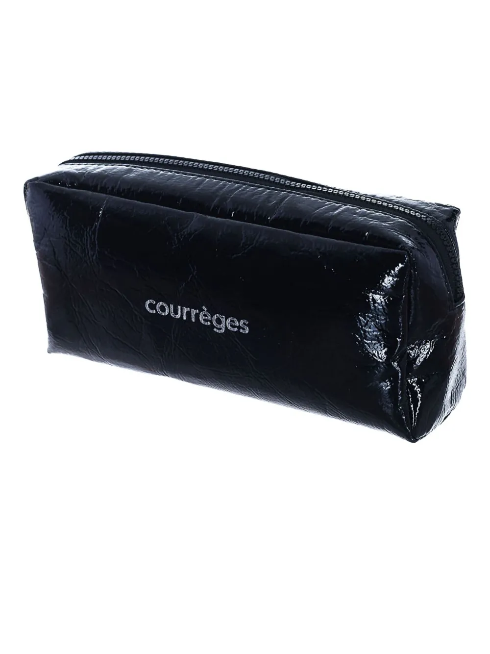 Courrèges Zonnebril met geometrisch montuur Zwart